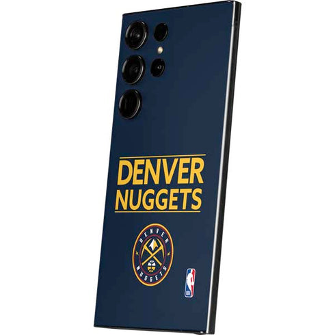 NBA Denver Nuggets Standard - Light Blue Galaxy S25 Ultra Skin